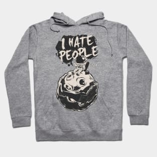 Astronaut I Hate People Hoodie